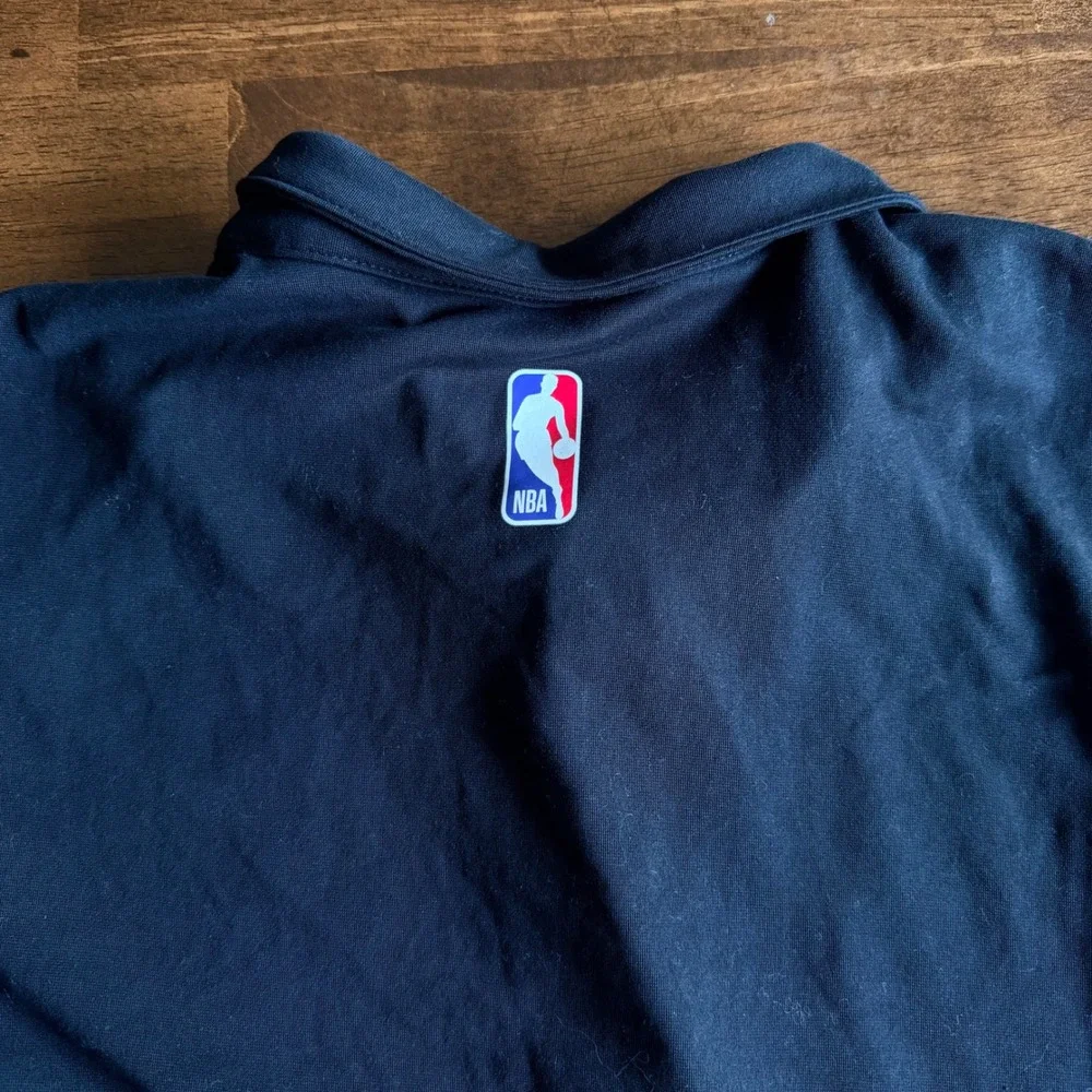Nike Houston Rockets NBA Mens L Dri-FIT Quarter Zip Pullover Black Lightweight
